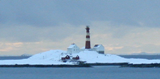 Landegode Fyr im Winter 2002